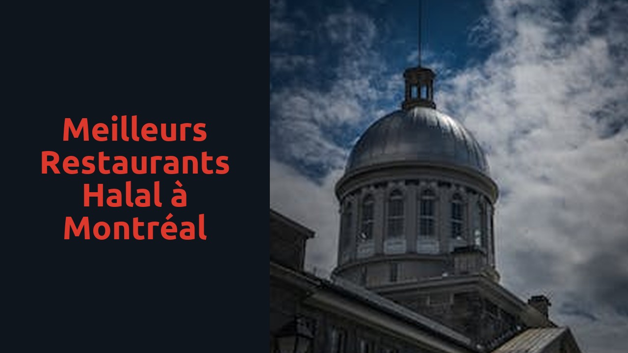 Meilleurs restaurants halal à Montréal